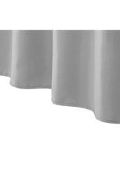 H&O Direct 132cm L x 274cm W Garden Gazebo Sun Shade Curtains Waterproof UV Blocking - Premium Privacy Screens with Grommets, Grey - thumbnail 5