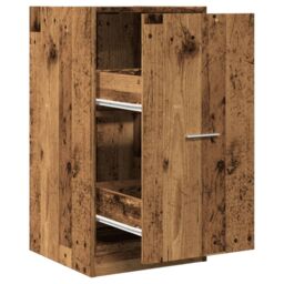 Berkfield Home Apothecary Cabinet Old Wood 40x41x77.5 cm Engineered Wood in Brown - thumbnail 2