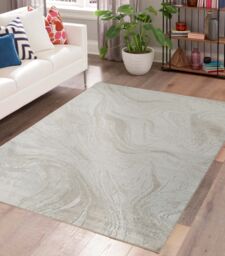 Desire Rugs Perla Modern Abstract Living Room Area Rug Metallic-Beige Resin in Beige - Size: 120 cm x 170 cm - thumbnail 3