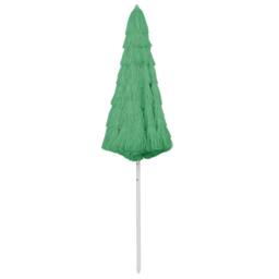 Berkfield Home Hawaii Beach Umbrella Green 300 cm - thumbnail 1