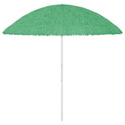 Berkfield Home Hawaii Beach Umbrella Green 300 cm - thumbnail 2