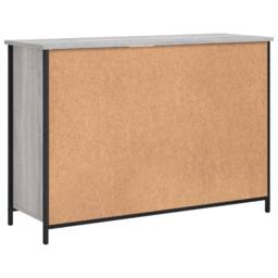 Berkfield Home Sideboard Grey Sonoma 100x35x70 cm Engineered Wood - Size: 100 x 35 x 70 cm - thumbnail 8