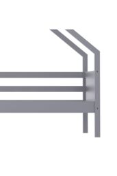 Living and Home 197x97x153cm Grey Core Board Cabin Pine Bed - Size: 197 x 97 x 153 cm - thumbnail 9