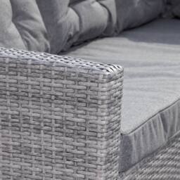 Rosewood & Stone Home Montacute - Corner, Bench & Table Dining Set in Grey on Grey - thumbnail 5