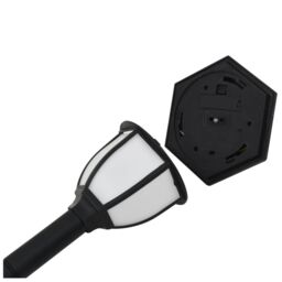 Berkfield Home Outdoor Solar Lamps 3 pcs LED Black - thumbnail 5