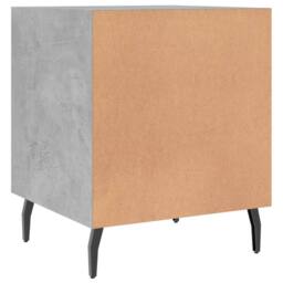 Berkfield Home Bedside Cabinets 2 pcs Concrete Grey 40x40x50 cm Engineered Wood - Size: 40 x 40 x 50 cm - thumbnail 9