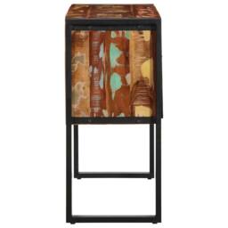 Berkfield Home Console Cabinet Multicolour 90x35x75 cm Solid Wood Reclaimed - Size: 90 x 35 x 75 cm - thumbnail 6