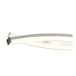 Netlighting Aire Pendant 69cm Round 42W 3000K 3700lm Silver Frosted Acrylic Chrome - thumbnail 5