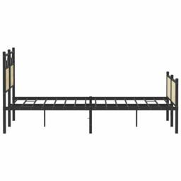 Berkfield Home Bed Frame without Mattress Sonoma Oak 137x190 cm Engineered Wood in Light Brown - thumbnail 7