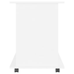 Berkfield Home Rolling Cabinet White 60x45x60 cm Engineered Wood - Size: 60 x 45 x 60 cm - thumbnail 5