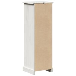 Berkfield Home Bathroom Cabinet with Storage White Solid pine wood - thumbnail 8