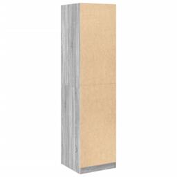 Berkfield Home Wardrobe Grey Sonoma 50x50x200 cm Engineered Wood - Size: 50 x 50 x 200 cm - thumbnail 6