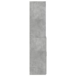 Berkfield Home Highboard Concrete Grey 70x42.5x185 cm Engineered Wood - thumbnail 5