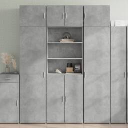 Berkfield Home Highboard Concrete Grey 70x42.5x185 cm Engineered Wood