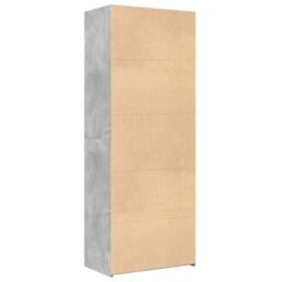 Berkfield Home Highboard Concrete Grey 70x42.5x185 cm Engineered Wood - thumbnail 6