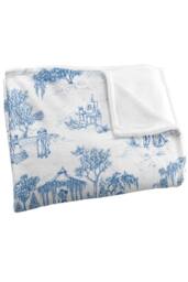 Netflix Bridgerton Around The Ton Toile Soft Throw Blanket 152 X 127 Cm - thumbnail 3
