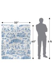 Netflix Bridgerton Around The Ton Toile Soft Throw Blanket 152 X 127 Cm - thumbnail 5