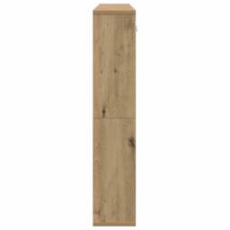 Berkfield Home Mirror Cabinet Artisan oak Engineered wood in Brown - thumbnail 6
