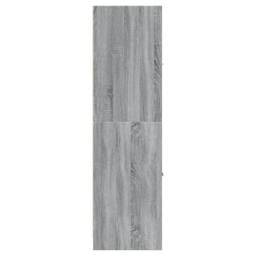 Berkfield Home Apothecary Cabinet Grey Sonoma 30x41x144.5 cm Engineered Wood - thumbnail 6