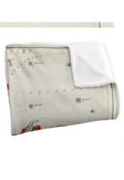 Graffitee Studios Vintage Pisces Zodiac Silky Touch Super Soft Throw Blanket 152 X 127 cm in White - thumbnail 3