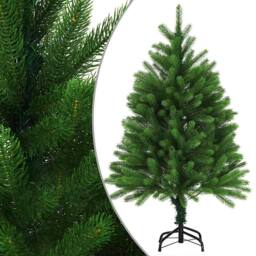 Berkfield Home Beautiful Artificial Pre-lit Christmas Tree with Ball Set 120 cm Green - thumbnail 3