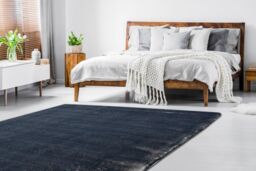 RugsX Lapin Rug in Black - Size: 133 cm x 180 cm - thumbnail 4