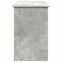 Berkfield Home Desk Concrete Grey 102x50x75 cm Engineered Wood - Size: 102 x 50 x 75 cm - thumbnail 6
