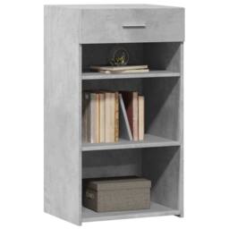 Berkfield Home Sideboard Concrete Grey 50x42.5x93 cm Engineered Wood - thumbnail 3