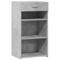 Berkfield Home Sideboard Concrete Grey 50x42.5x93 cm Engineered Wood - thumbnail 1