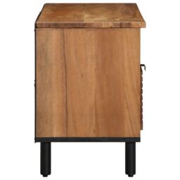 Berkfield Home TV Cabinet 100x33, 5x46 cm Solid Wood Acacia in Brown - thumbnail 5