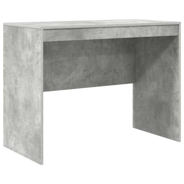 Berkfield Home Writing Desk Concrete grey MDF 100 x 50 x 76 cm Writing Desk - image 1