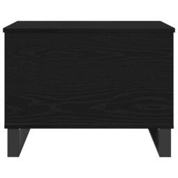 Berkfield Home Modern Coffee Table Lift Top Black Oak 60x44, 5x45 cm Engineered Wood - thumbnail 6