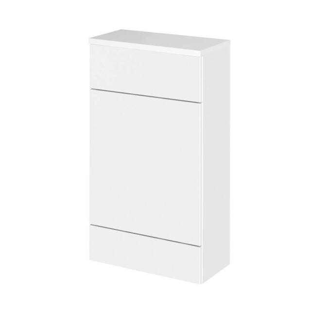 Balterley Alrewas Contemporary Floor Standing WC Unit, Gloss White, 500mm in White - image 1