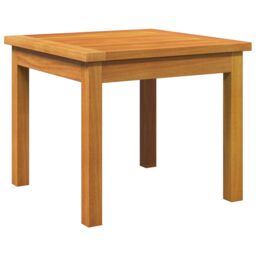 Berkfield Home Side Table 45x45x38 cm Solid Wood Acacia in Brown - Size: 45 x 45 x 38 cm - thumbnail 2
