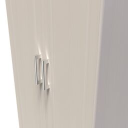 Ready Assembled 2 U Norfolk 2 Door Wardrobe (Ready Assembled) in Taupe - thumbnail 4