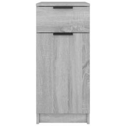 Berkfield Home Desk Cabinet Grey Sonoma 33.5x50x75 cm Engineered Wood - thumbnail 6