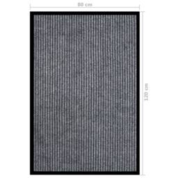 Berkfield Home Traffic Doormat Striped Grey 80x120 cm - thumbnail 6
