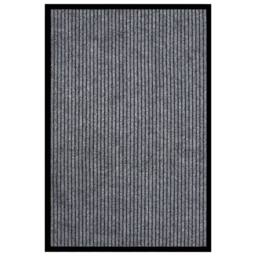 Berkfield Home Traffic Doormat Striped Grey 80x120 cm - thumbnail 2