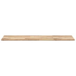 Berkfield Home Versatile Desk Top Untreated 160x50x2 cm Solid Wood Acacia in Brown - Size: 160 x 50 x 2 cm - thumbnail 1