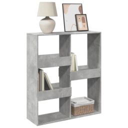Berkfield Home Room Divider Concrete Grey 100x33x115 cm Engineered Wood - Size: 100 x 33 x 115 cm - thumbnail 3