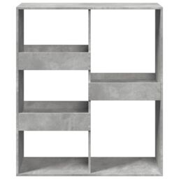 Berkfield Home Room Divider Concrete Grey 100x33x115 cm Engineered Wood - Size: 100 x 33 x 115 cm - thumbnail 4