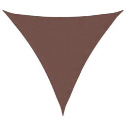 Berkfield Home Sun Shade Sail Brown 2x2x2 m 100% Polyester Oxford - thumbnail 2