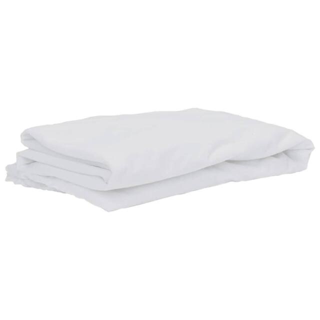 Berkfield Home Mattress Protector White 140x190 cm Waterproof - image 1