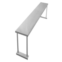 Monstershop 6ft Catering Bench With Single Over-Shelf in Silver - thumbnail 9