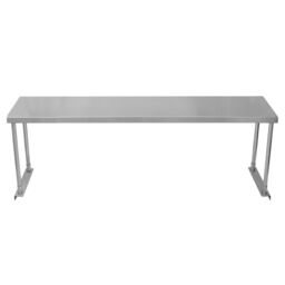 Monstershop 6ft Catering Bench With Single Over-Shelf in Silver - thumbnail 8