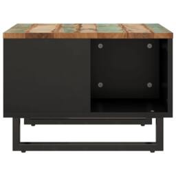 Berkfield Home Green Coffee Table 60x50x35 cm Solid Wood Reclaimed - Size: 60 x 50 x 35 cm - thumbnail 4
