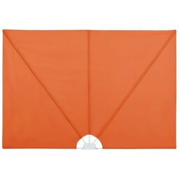 Berkfield Home Collapsible Terrace Side Awning Terracotta 300x200 cm in Brown - thumbnail 2