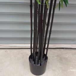 Leaf Natural Bamboo Tree 200cm Fire Retardant Commercial XXL in Green - thumbnail 4