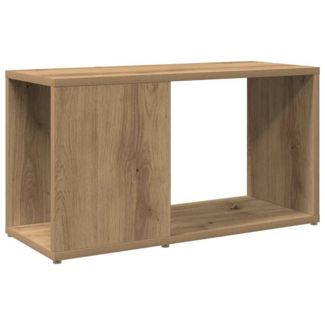 Berkfield Home TV Cabinet Artisian Oak 60x24x32cm Engineered Wood in Brown - Size: 60 x 24 x 32 cm - image 1