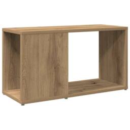 Berkfield Home TV Cabinet Artisian Oak 60x24x32cm Engineered Wood in Brown - Size: 60 x 24 x 32 cm - thumbnail 1